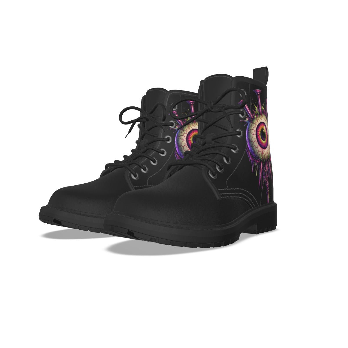 Nailed It Gothic Combat Boots