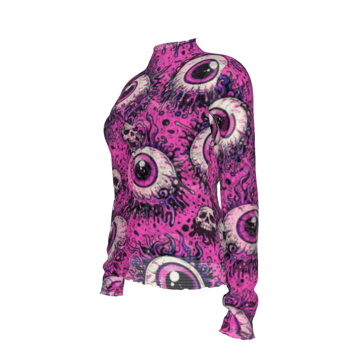 Creepshow Eyes Mesh Top