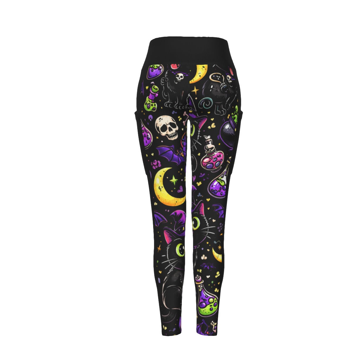 Hex Kitty Side Pocket Leggings