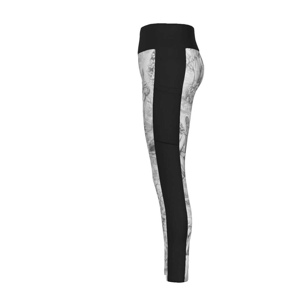 Final Rest Angels Side Pocket Leggings