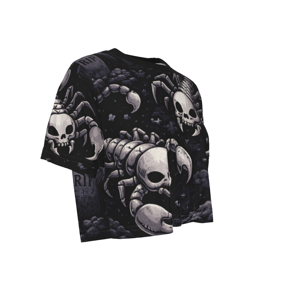 Grim Scorpions Cropped Tee