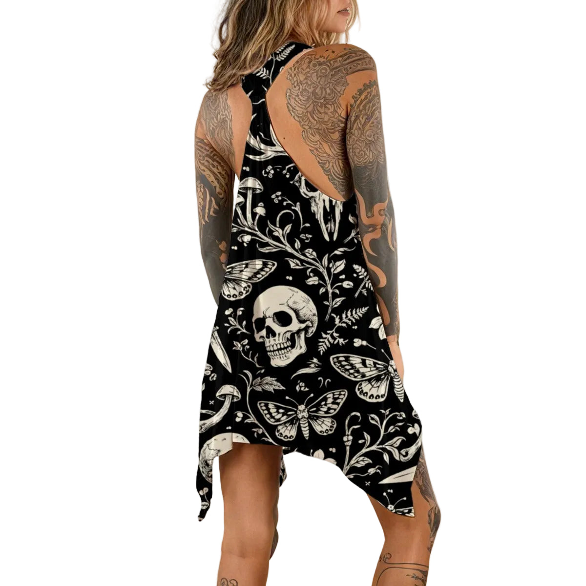 Dark Garden Racerback Dress