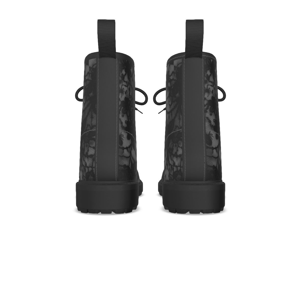 Widow Lace Gothic Combat Boots