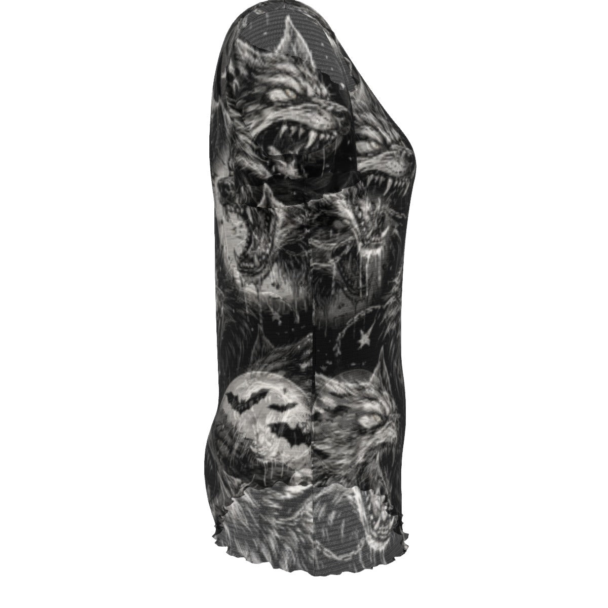 Cursed Wolves Mesh Tee