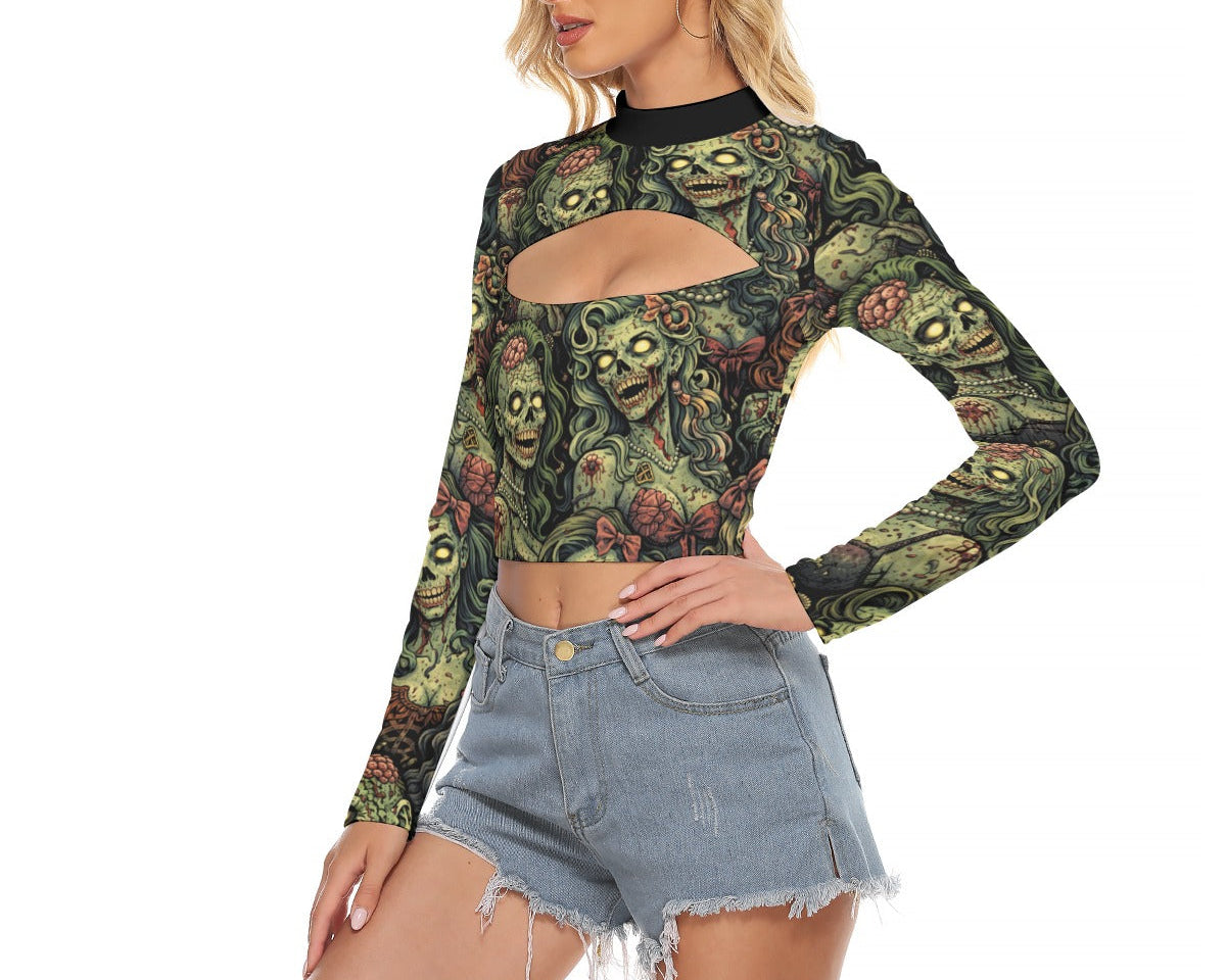 Zombie Sweethearts Keyhole Top