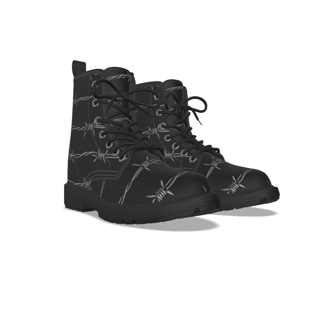 No Escape Gothic Combat Boots