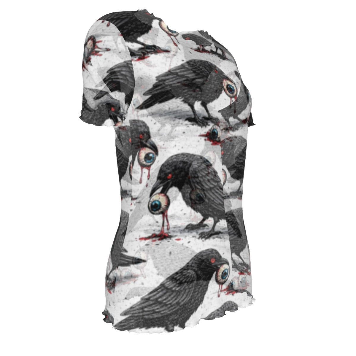 Raven Feast Mesh Tee