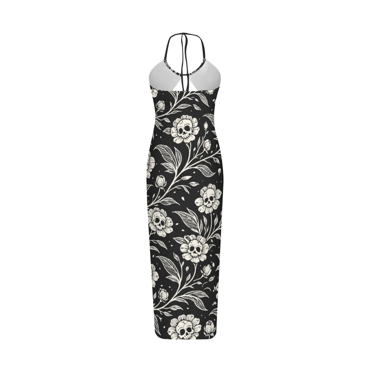 Dark Garden Skull Halter Dress