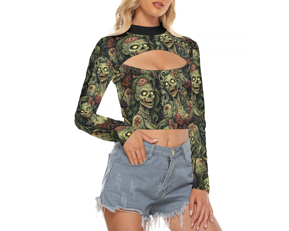 Zombie Sweethearts Keyhole Top
