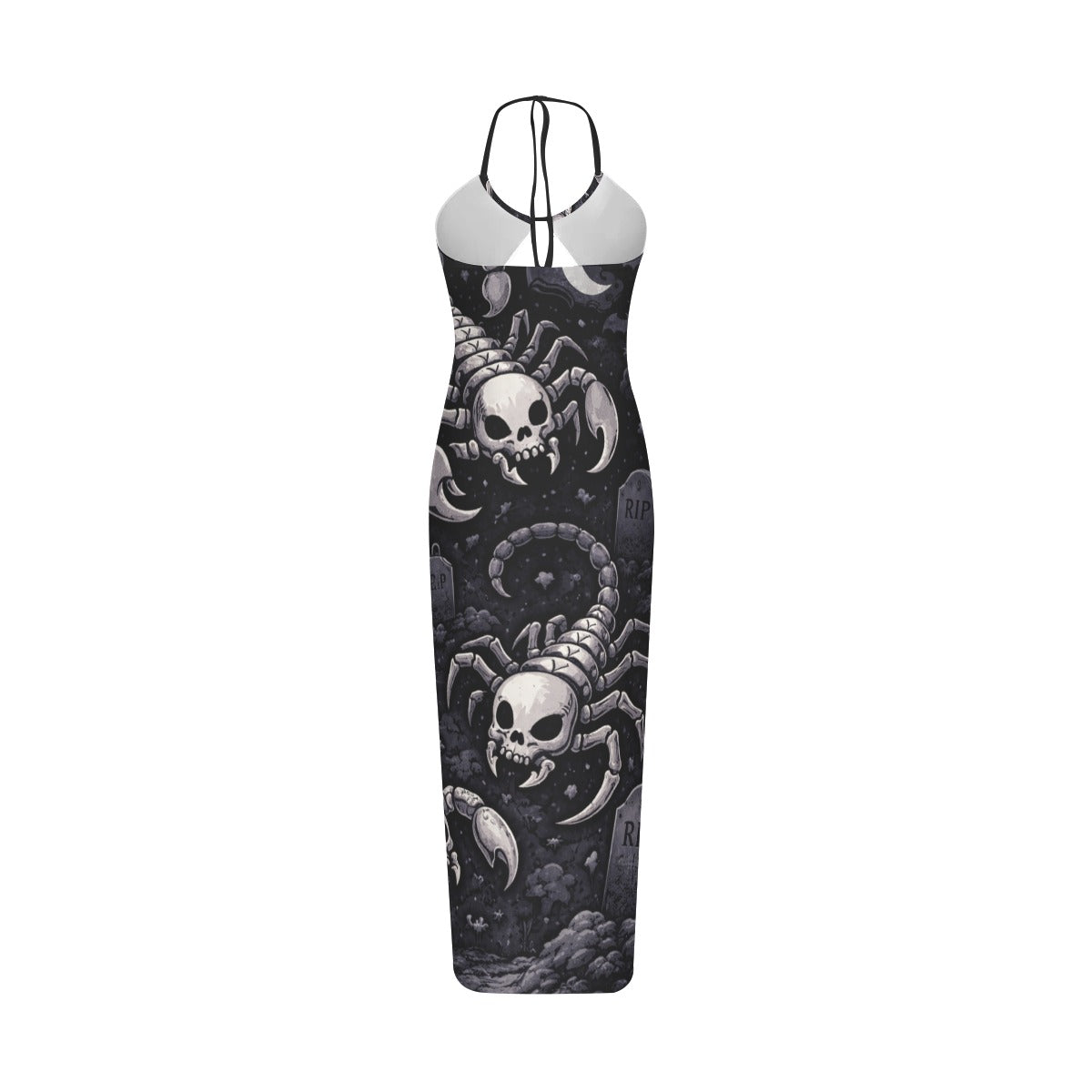 Grim Scorpions Halter Dress