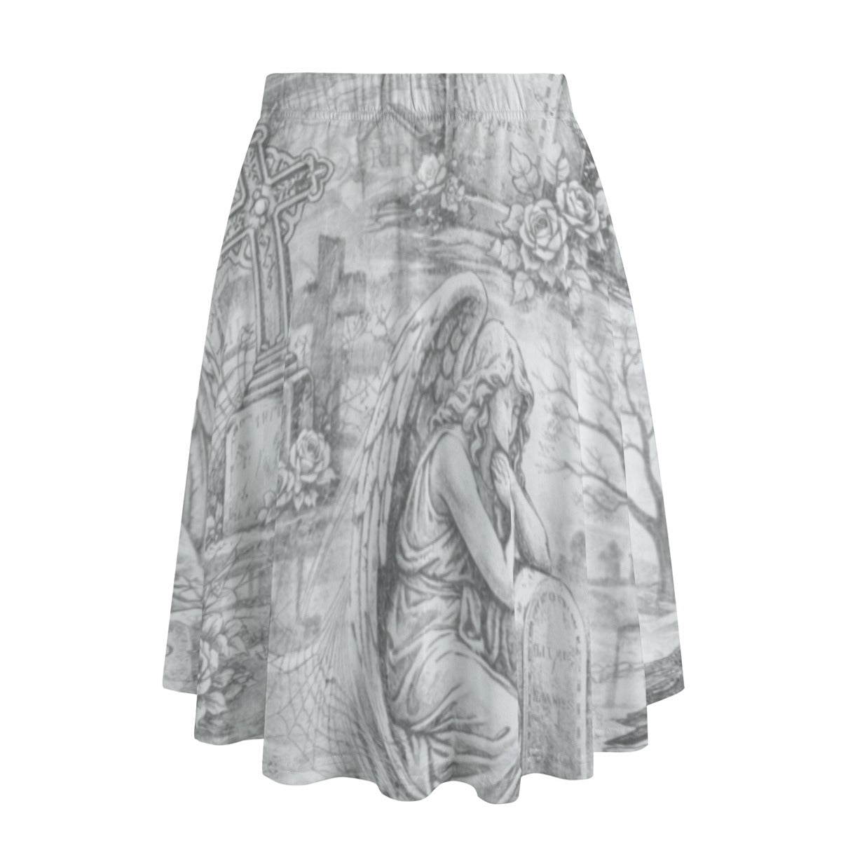 Final Rest Angels Midi Skirt