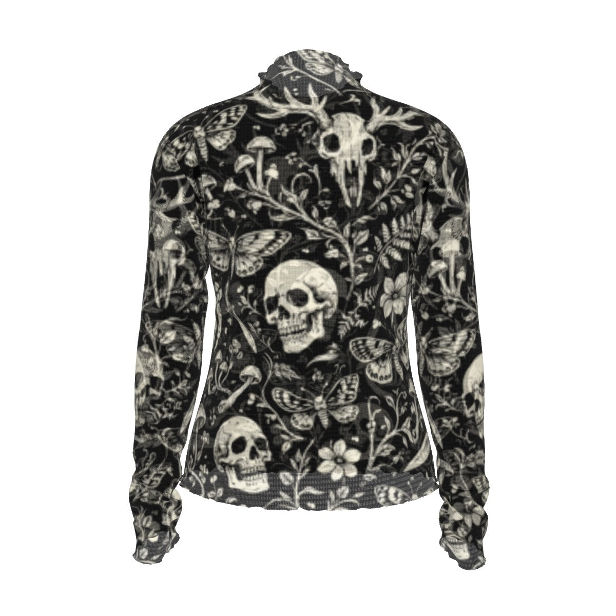 Dark Garden Mesh Top