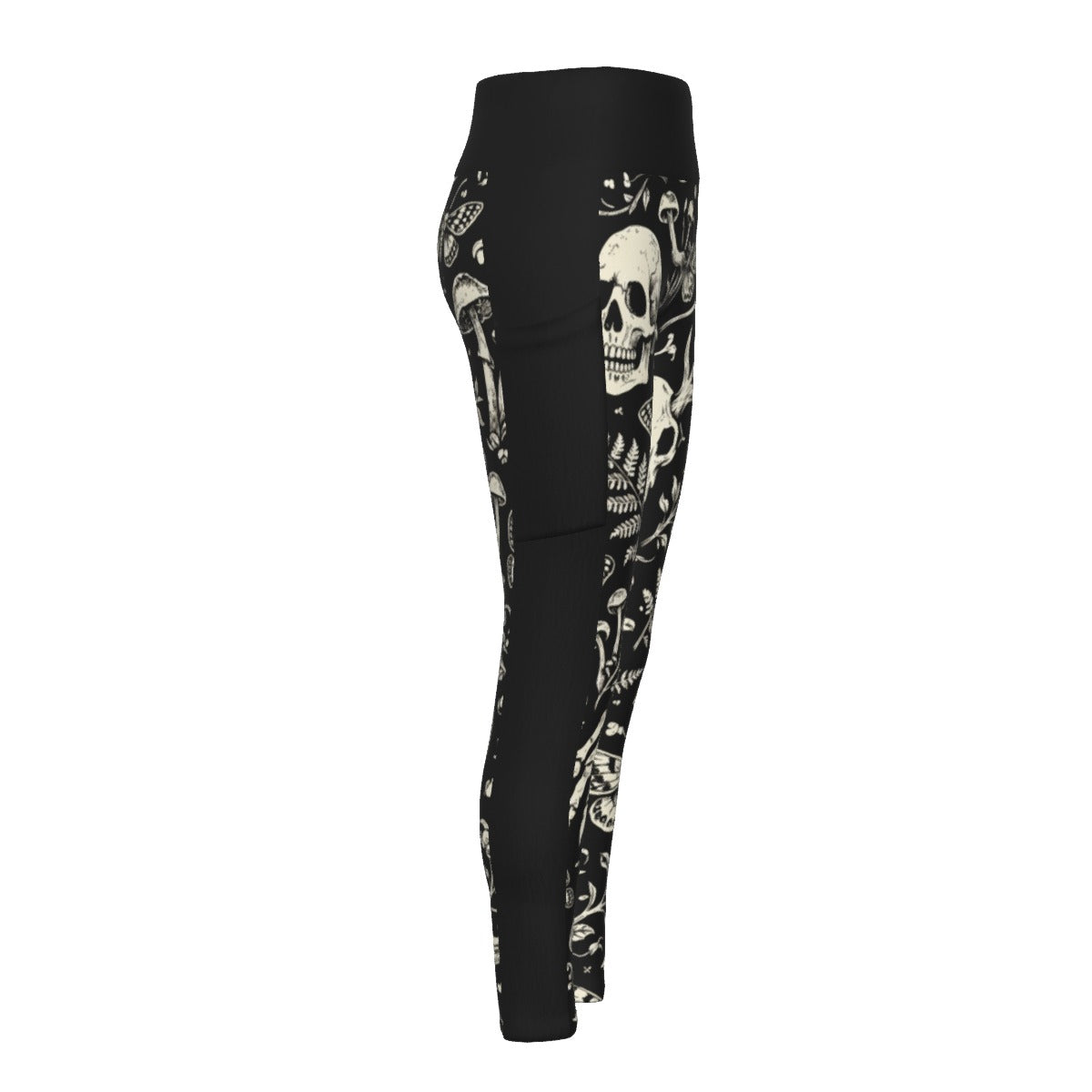 Dark Garden Side Pocket Leggings