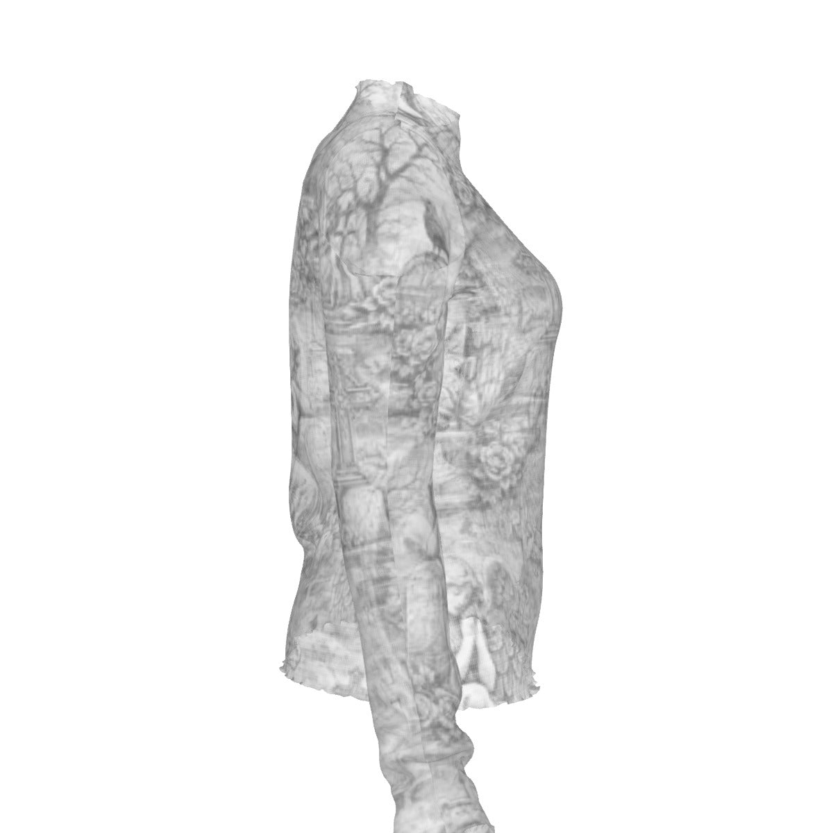 Final Rest Angels Mesh Top