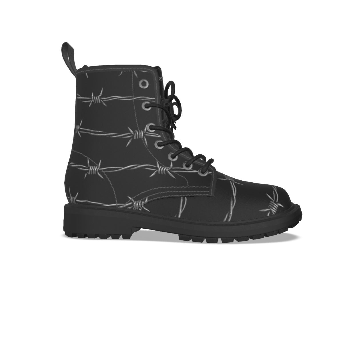 No Escape Gothic Combat Boots