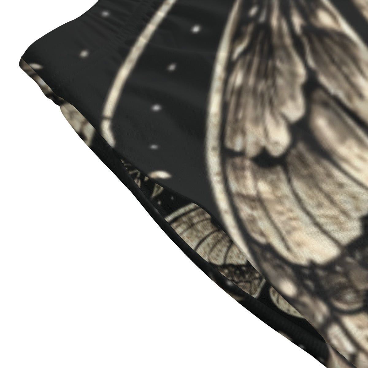 Death Moth Midi Skirt