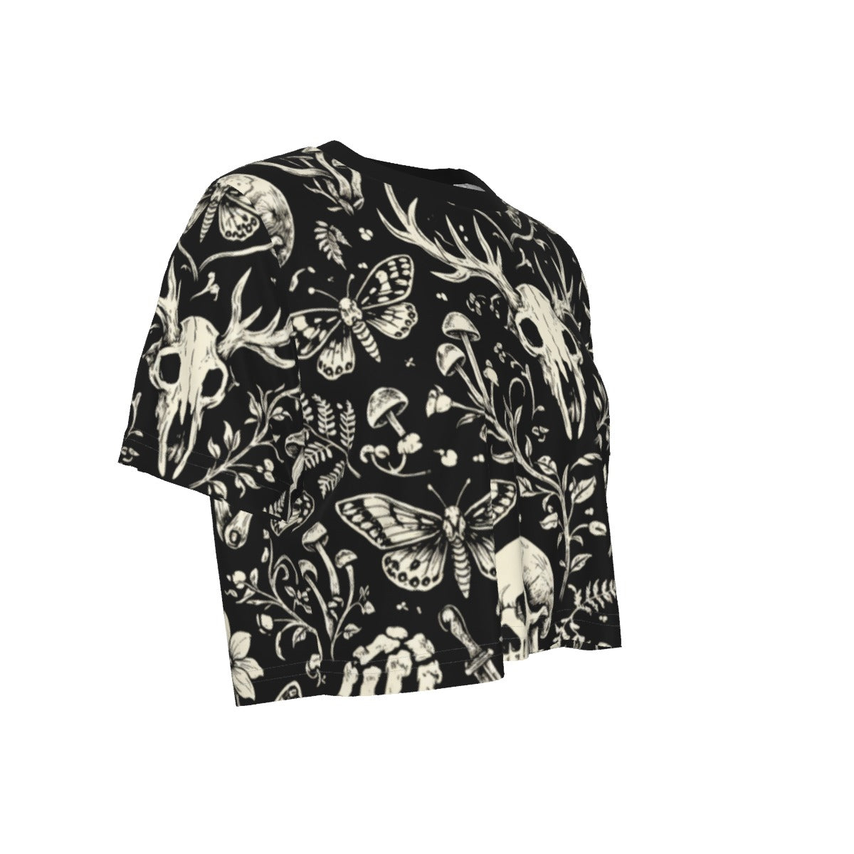 Dark Garden Cropped Tee
