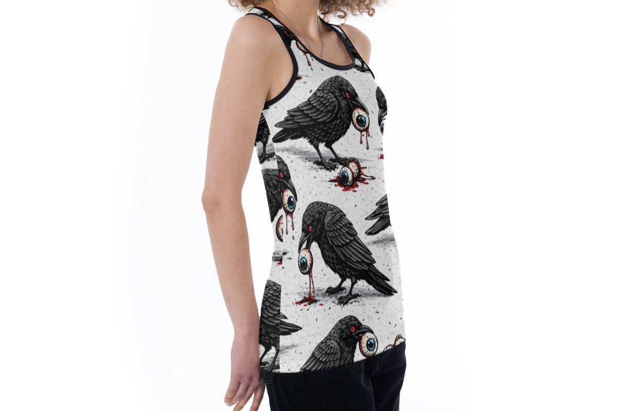 Raven Feast Cutout Tank