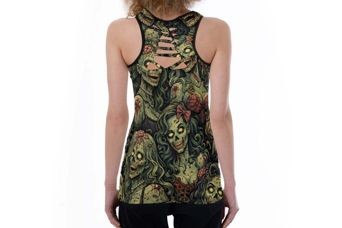 Zombie Sweethearts Cutout Tank