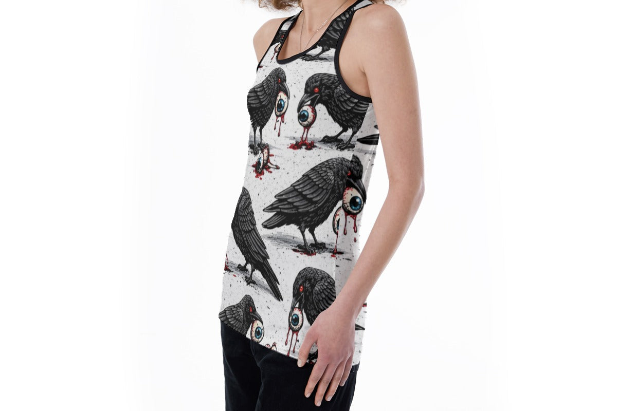 Raven Feast Cutout Tank