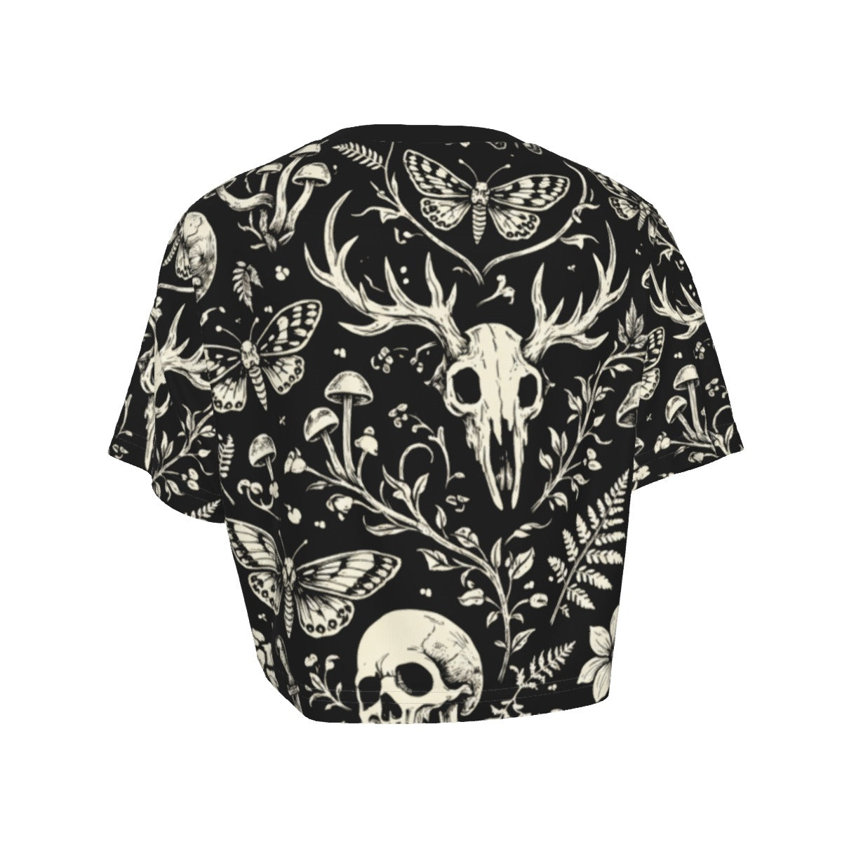 Dark Garden Cropped Tee