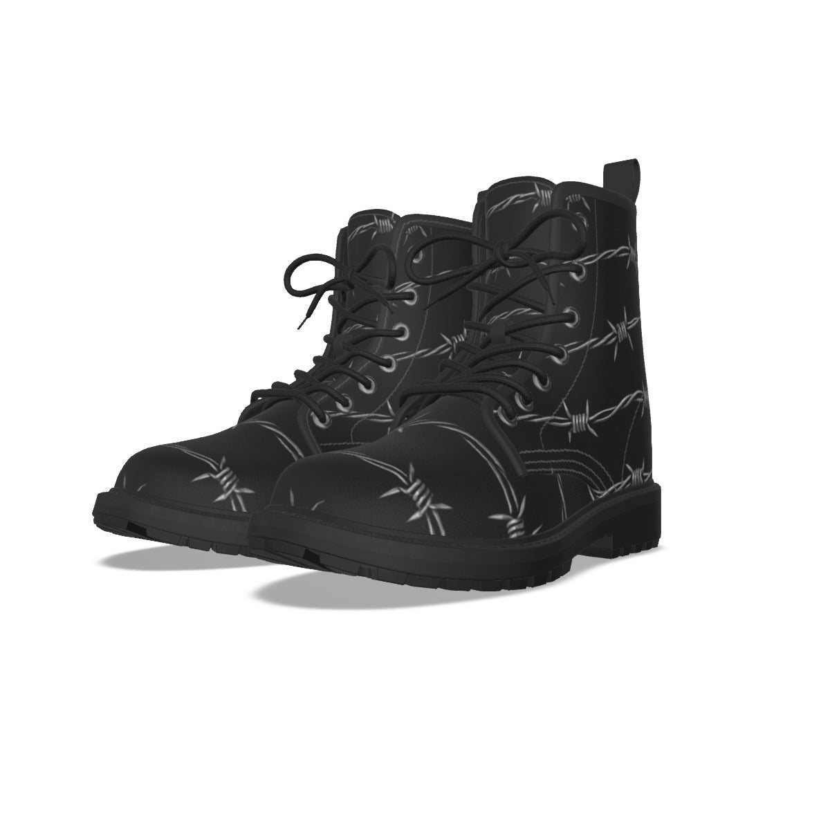 No Escape Gothic Combat Boots