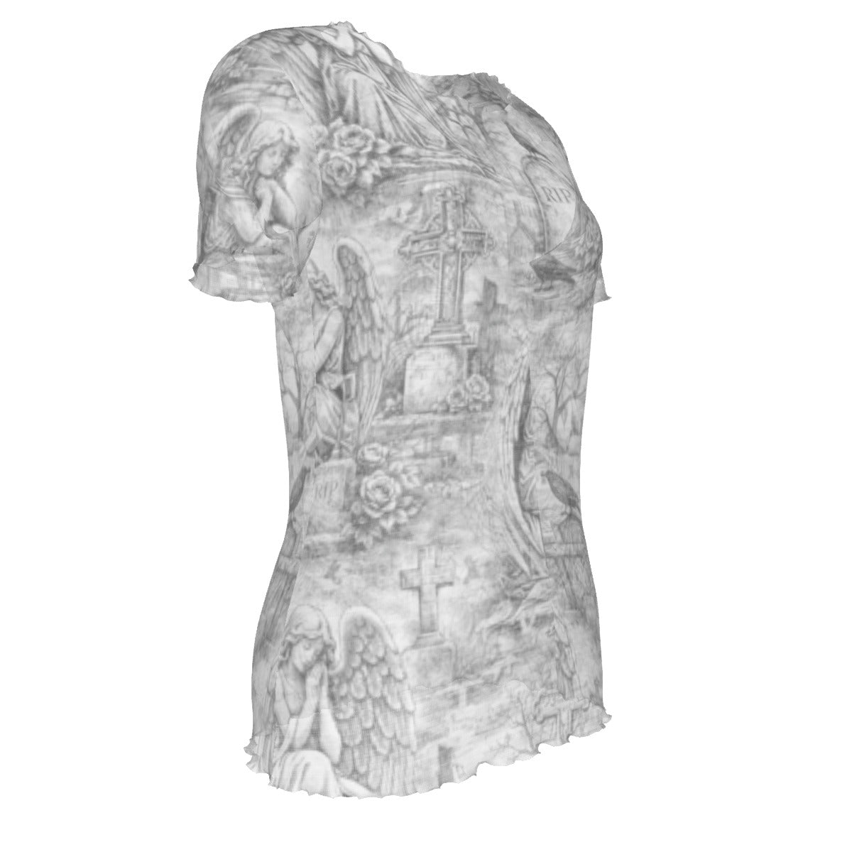 Final Rest Angels Mesh Tee