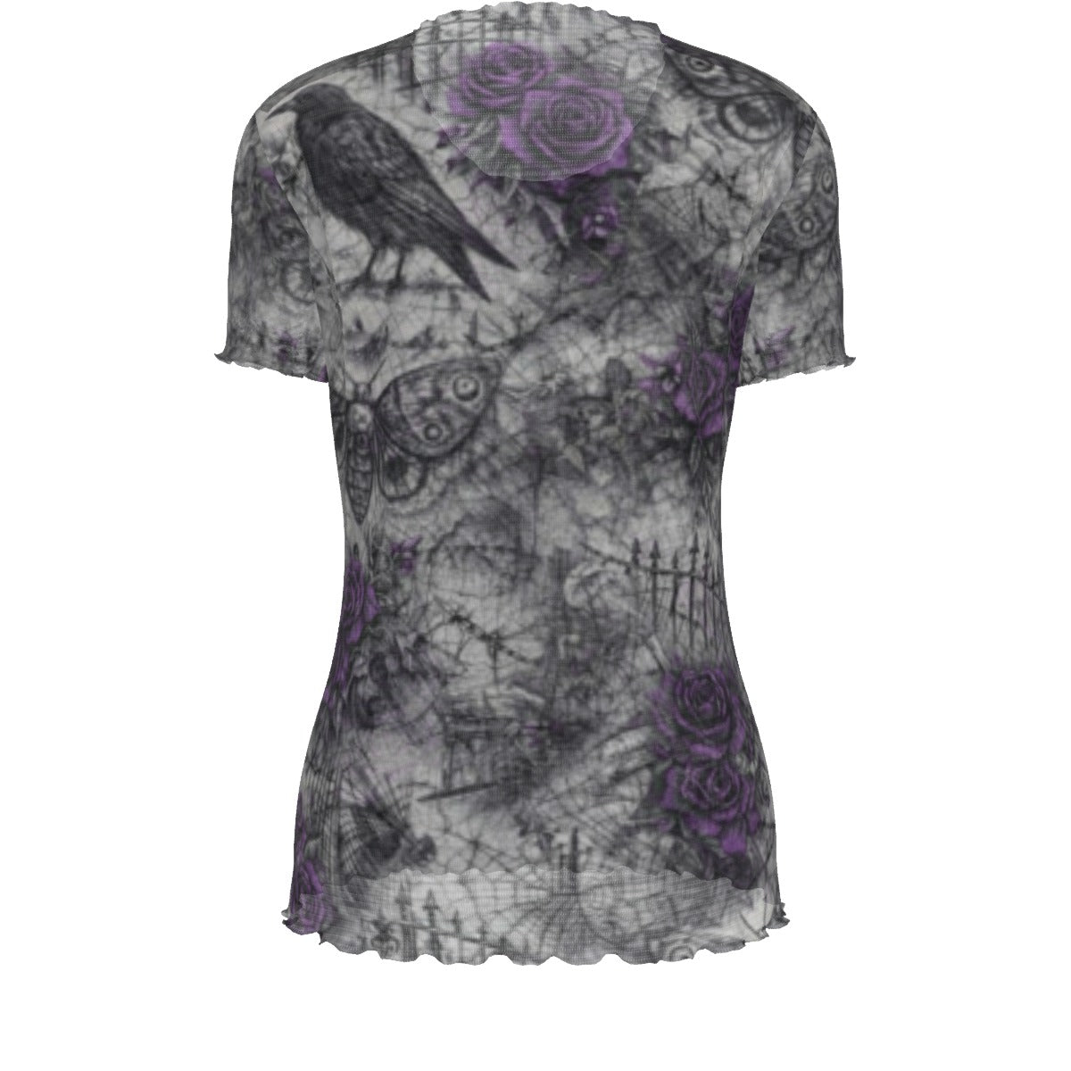 Rose Garden Cemetery Mesh Tee
