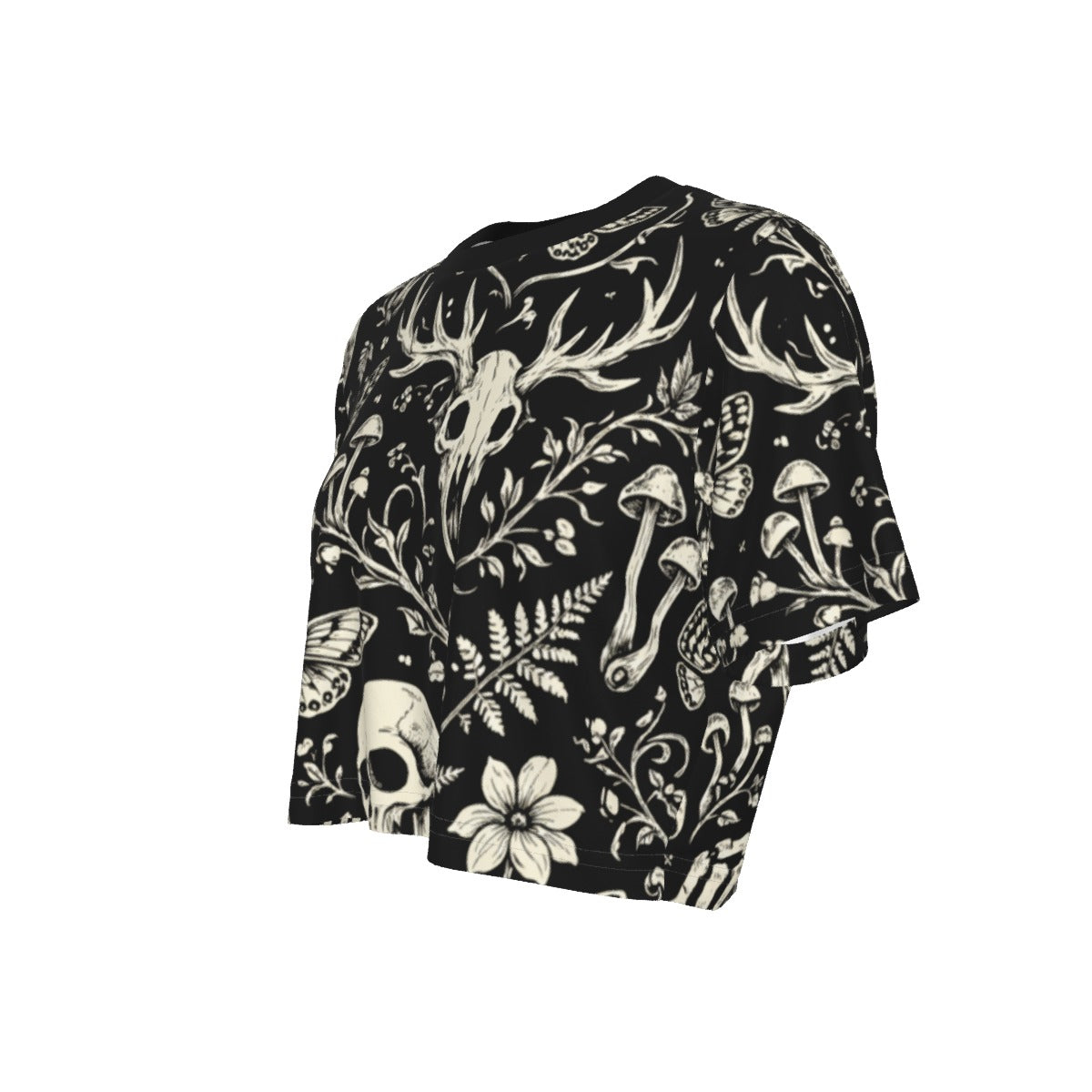Dark Garden Cropped Tee