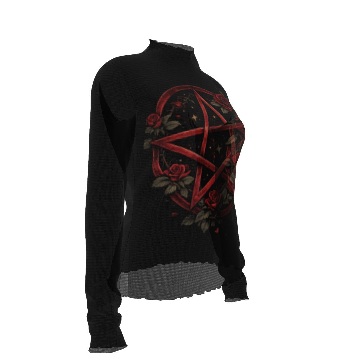 Rose Ritual Mesh Top
