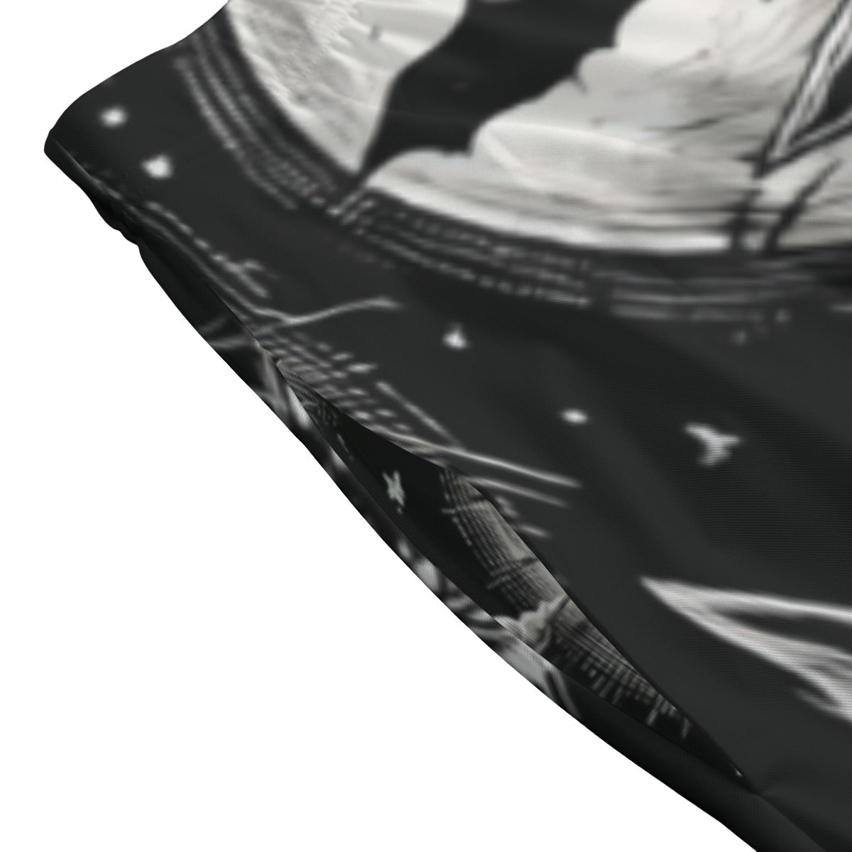 Cursed Wolves Midi Skirt