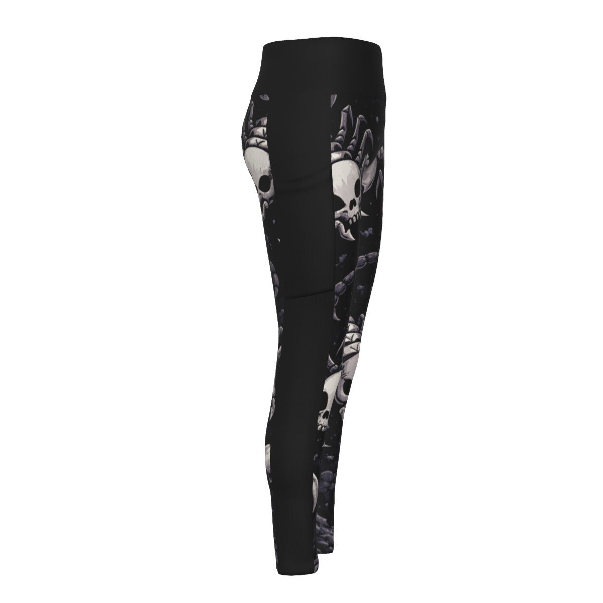 Grim Scorpions Side Pocket Leggings