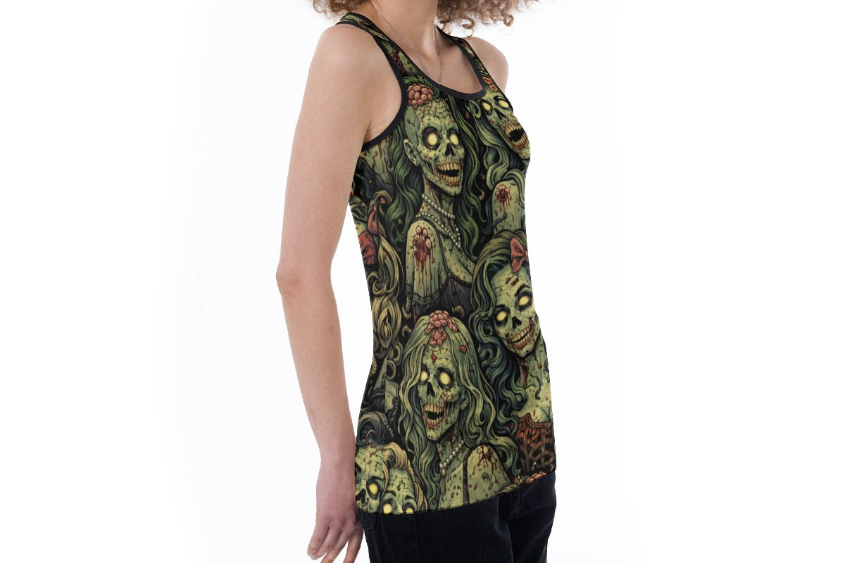 Zombie Sweethearts Cutout Tank