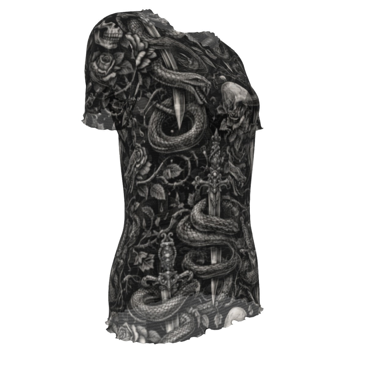 Serpent & Steel Mesh Tee