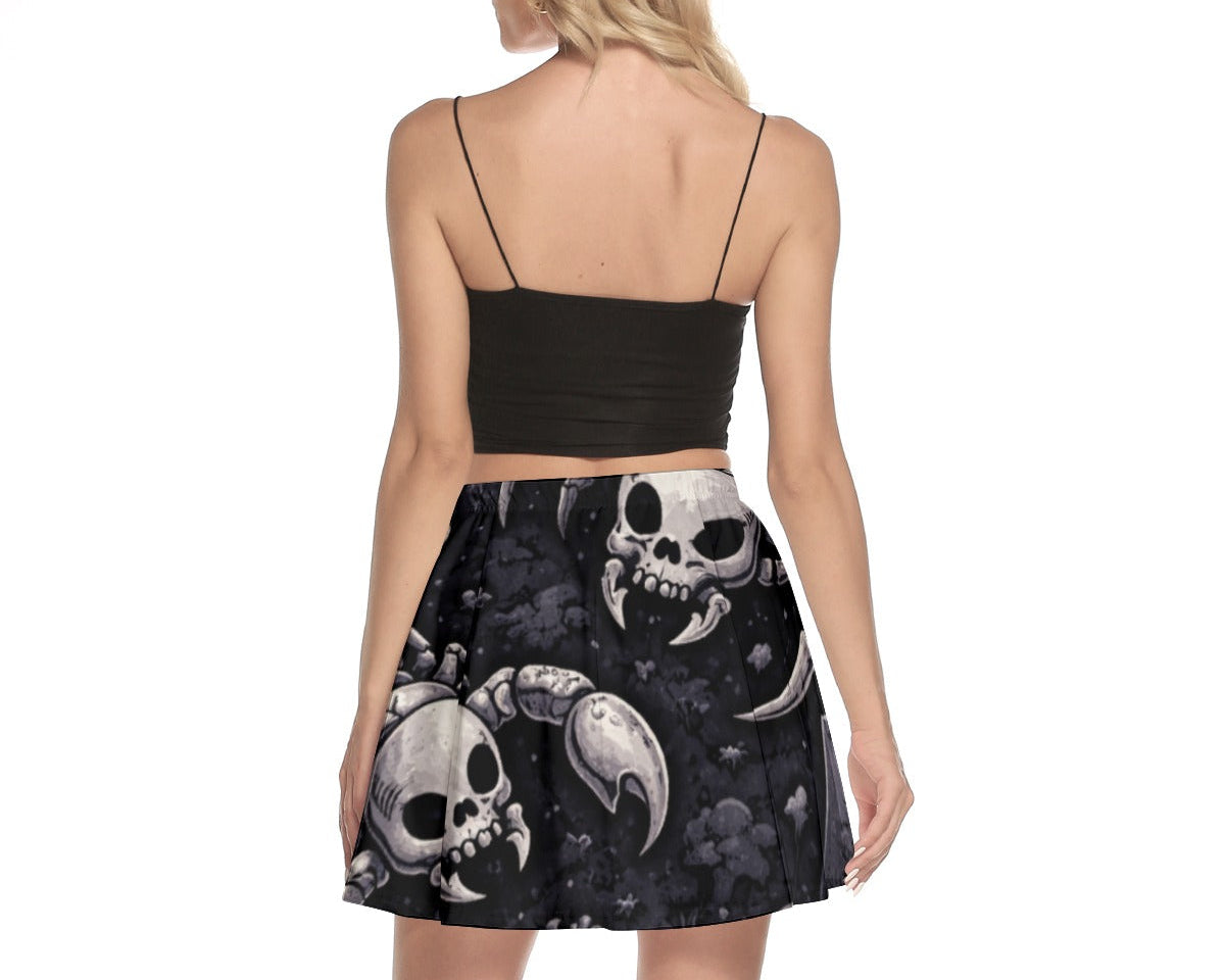 Grim Scorpions Skater Skirt
