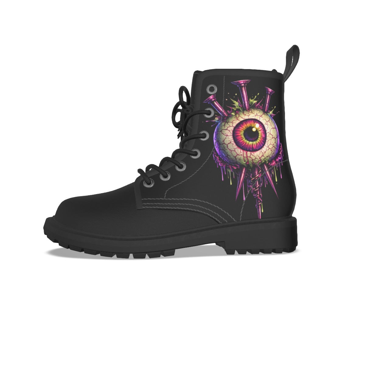 Nailed It Gothic Combat Boots