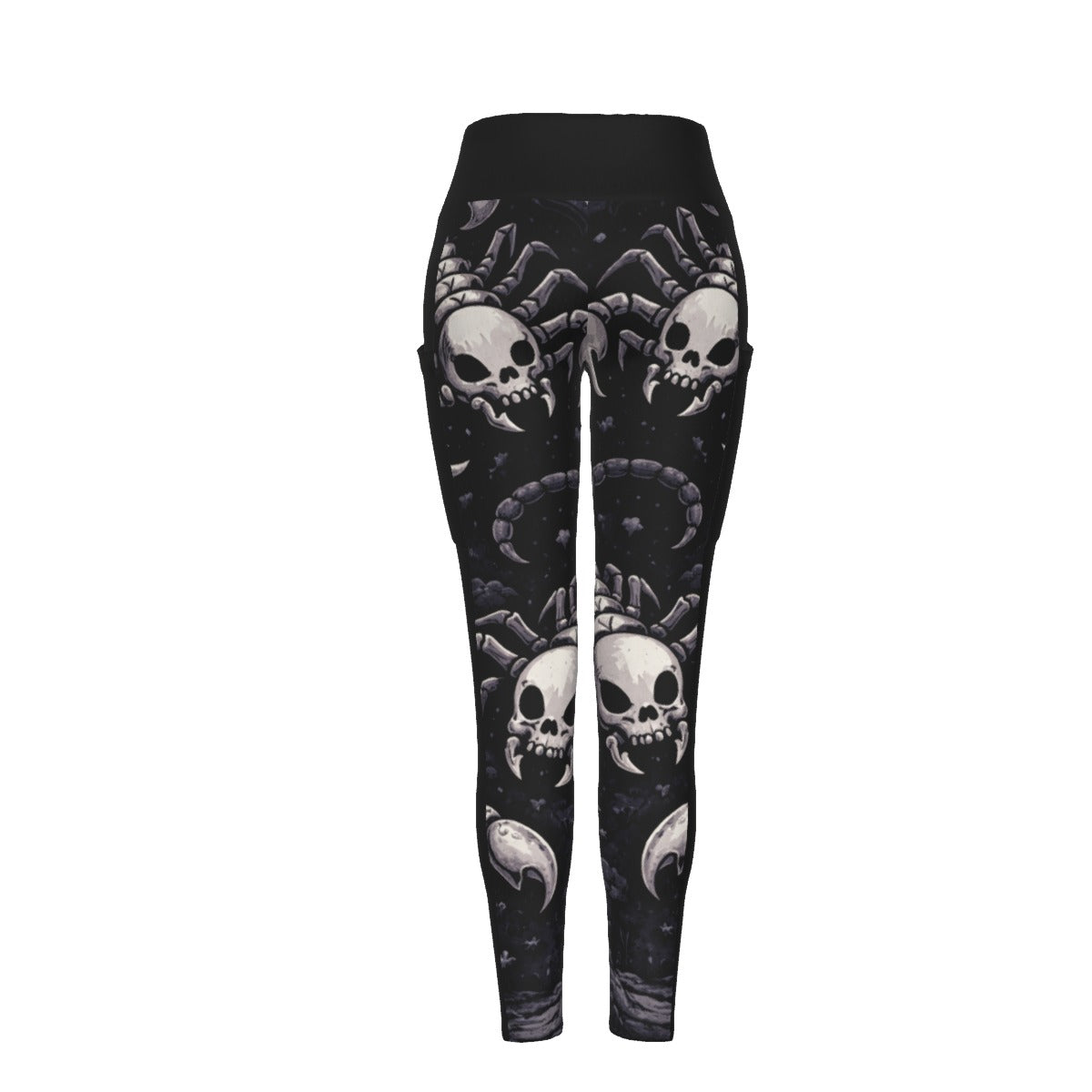 Grim Scorpions Side Pocket Leggings
