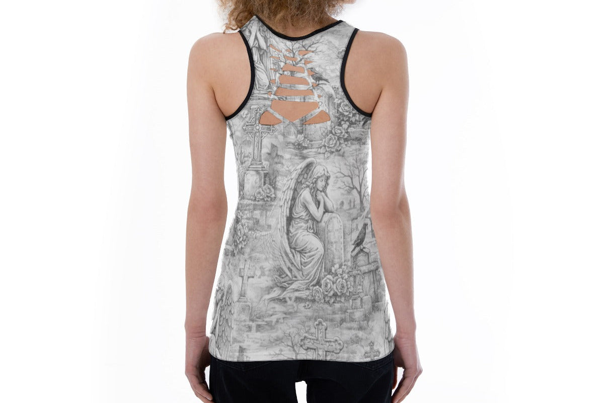 Final Rest Angels Cutout Tank
