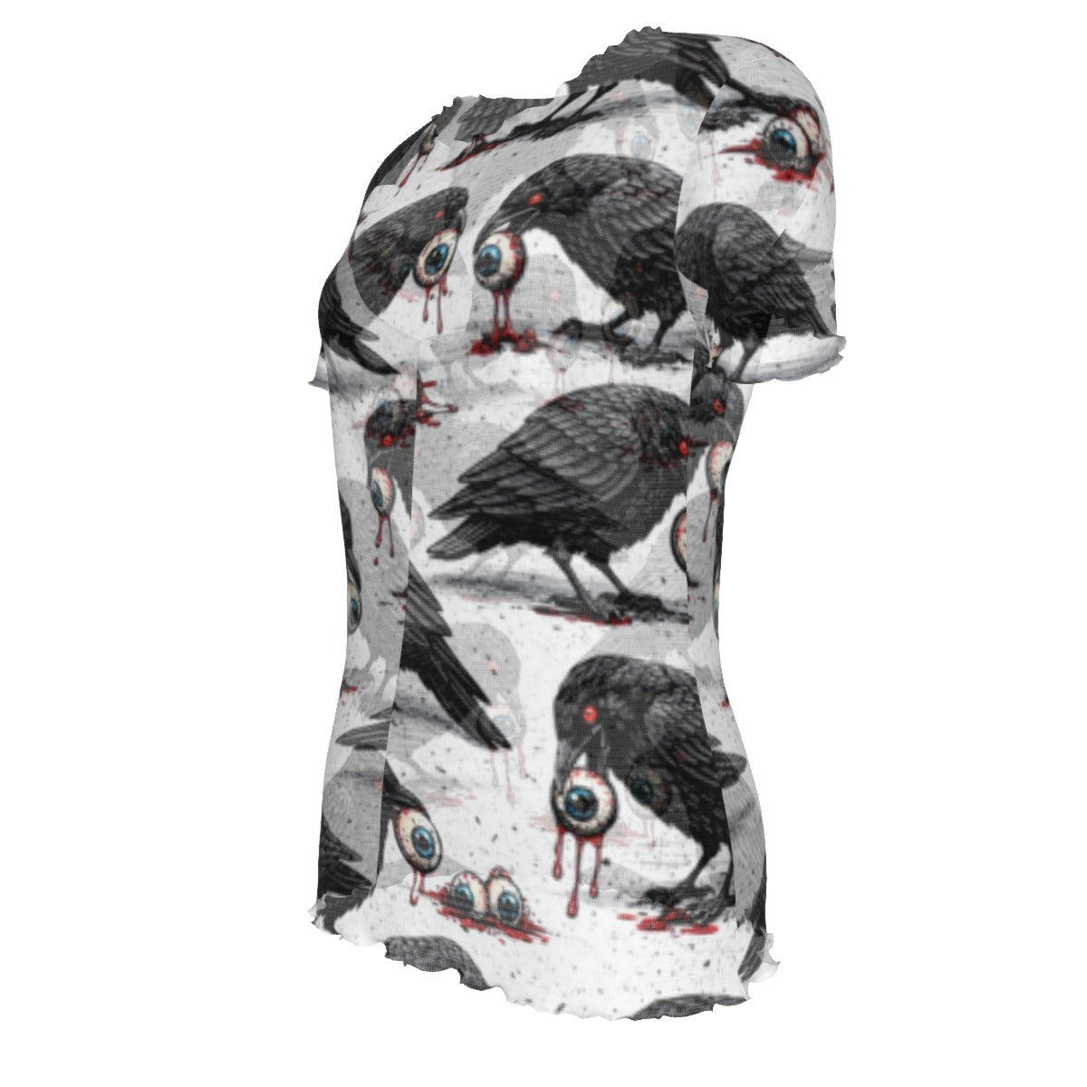 Raven Feast Mesh Tee