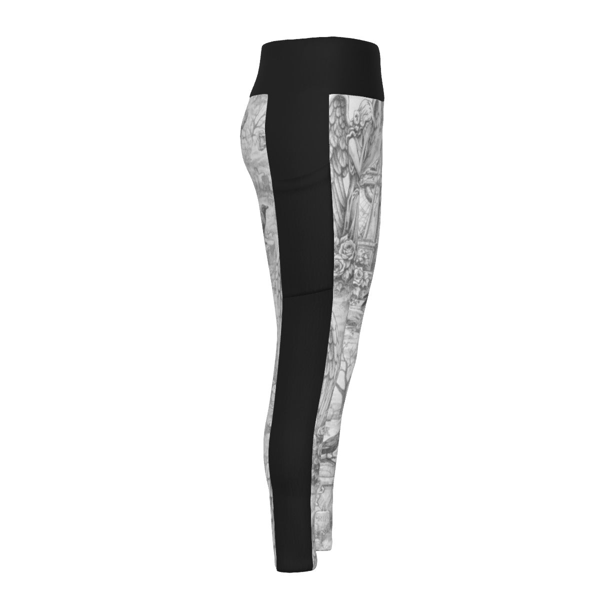 Final Rest Angels Side Pocket Leggings