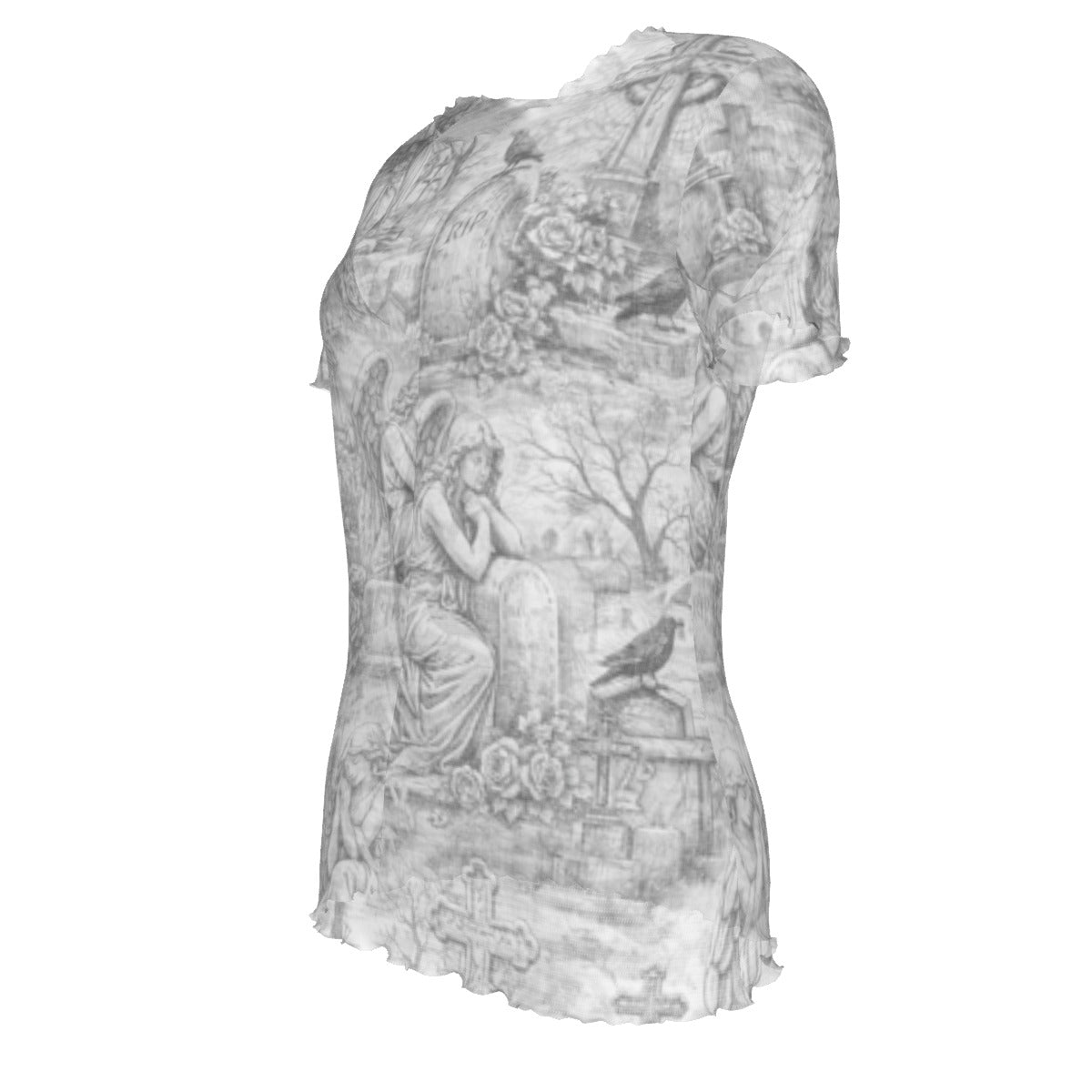Final Rest Angels Mesh Tee