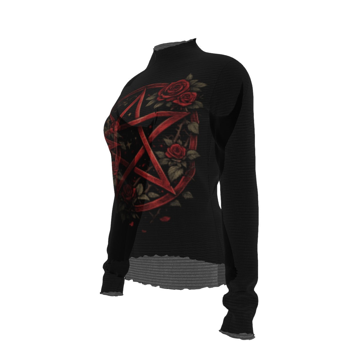 Rose Ritual Mesh Top