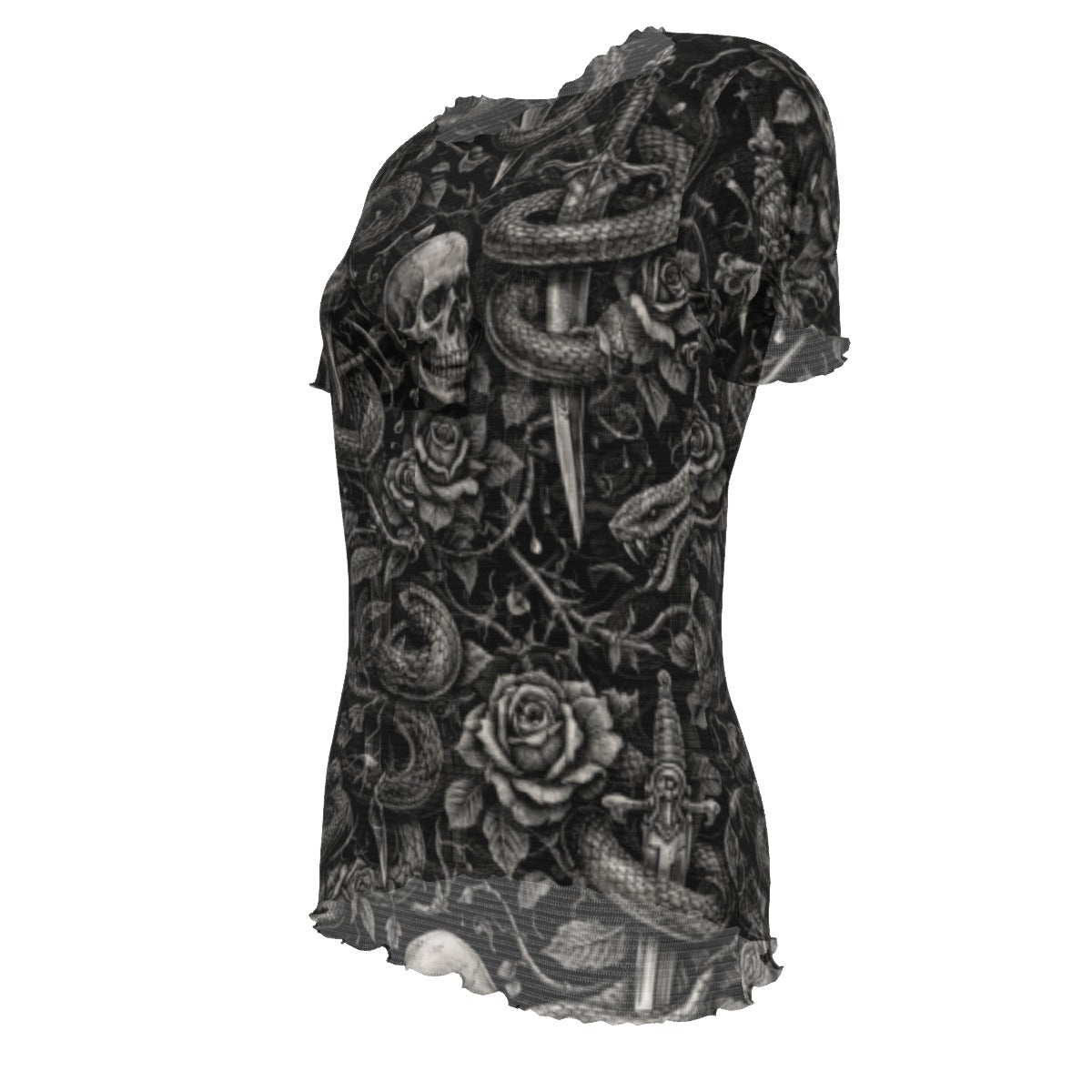 Serpent & Steel Mesh Tee