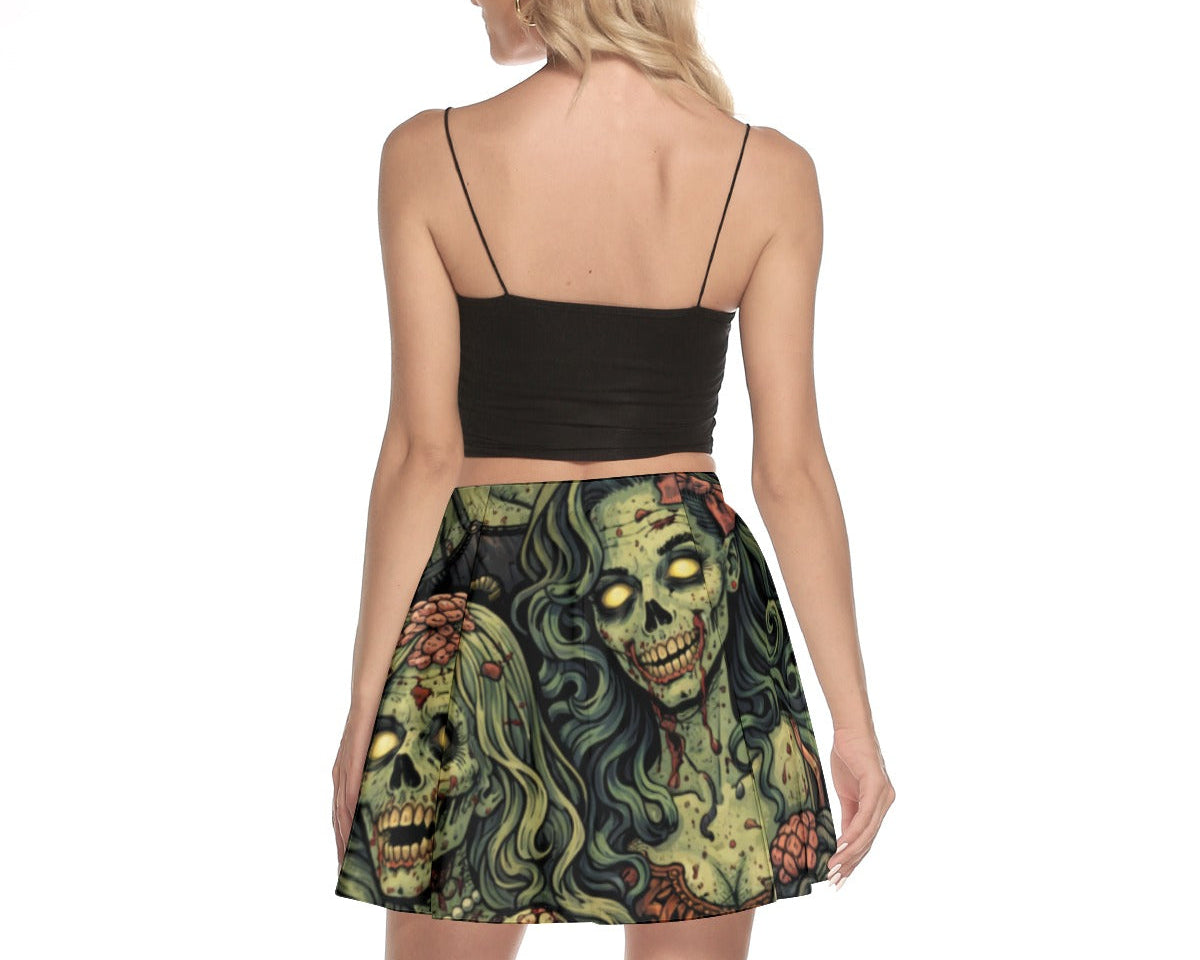 Zombie Sweethearts Skater Skirt