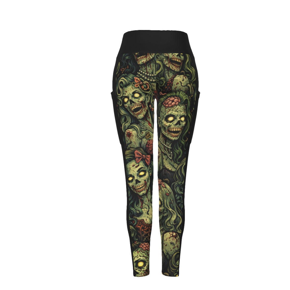 Zombie Sweethearts Side Pocket Leggings