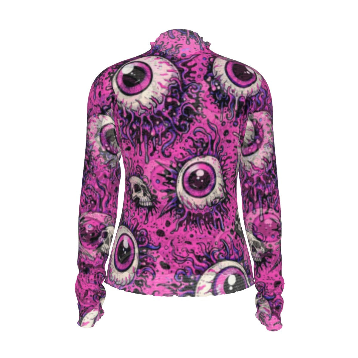 Creepshow Eyes Mesh Top