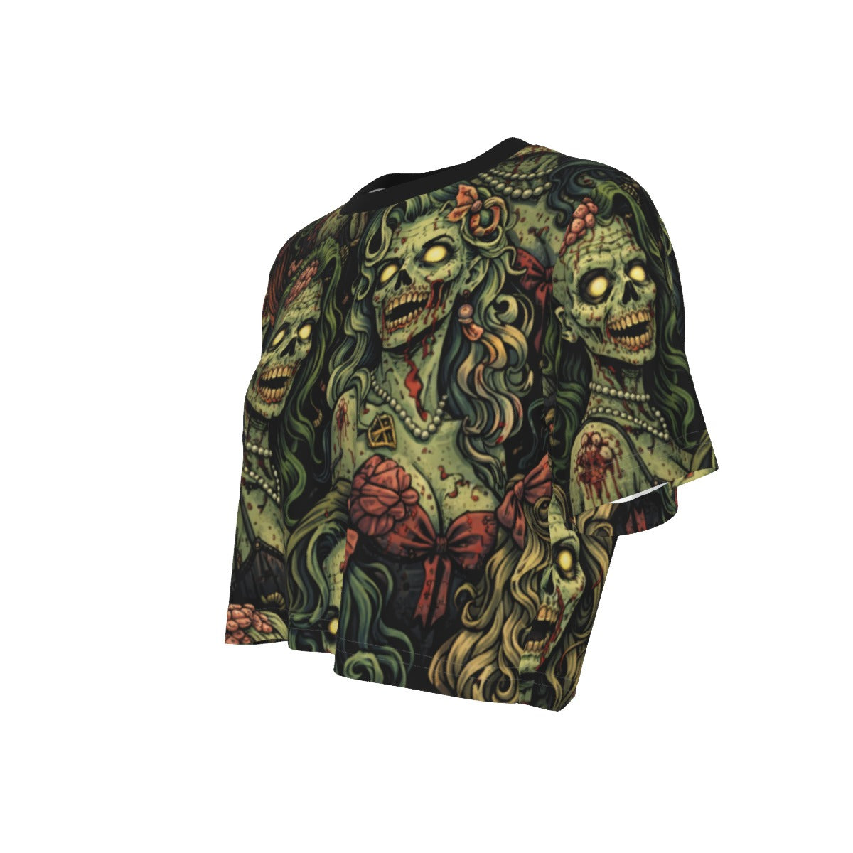 Zombie Sweethearts Cropped Tee