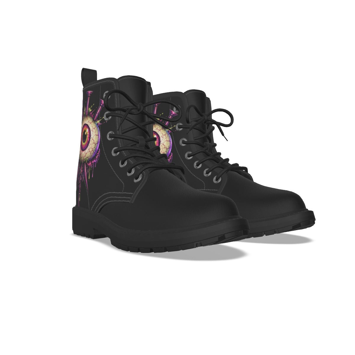 Nailed It Gothic Combat Boots