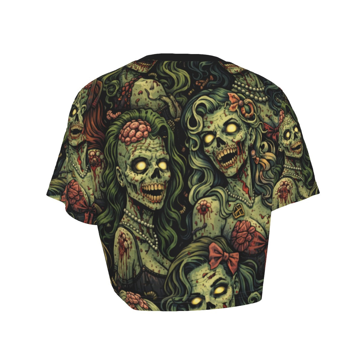 Zombie Sweethearts Cropped Tee