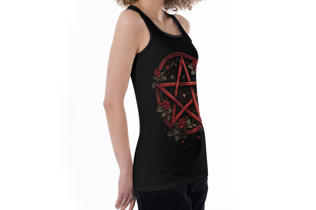 Rose Ritual Cutout Tank